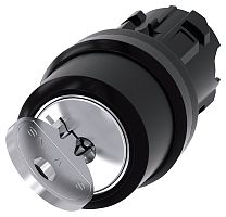 3SU1000-4BF21-0AA0-ZY11 АКТУАТОР ПОВОРОТНОГО ПЕРЕКЛЮЧАТЕЛЯ С КЛЮЧОМ RONIS, 22MM, КРУГЛ., ПЛАСТИК, НОМЕР ЗАМКА SB30, С 2 КЛЮЧАМИ, 2 КОММУТАЦИОННЫХ ПОЛОЖЕНИЯ: O-I, С ФИКСАЦИЕЙ, УГОЛ ПОВОРОТА РУКОЯТКИ 90 ГРАД.: 10:30Ч. /13:30Ч., ПОЛОЖЕНИЕ ИЗЪЯТИЯ КЛЮЧА: I, В