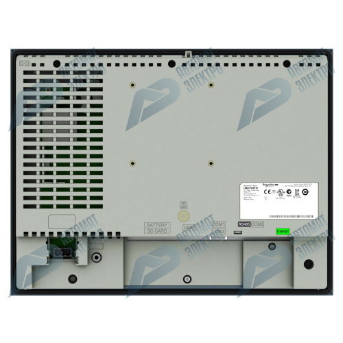 SE Сенсорный ЦВ терминал 12,1 800*600 RJ45 RS232/485 SUBD Eth TCP/IP 96Mб/512кБ СЛОТ SD