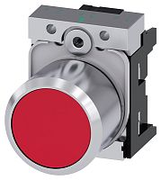 3SU1250-0EB20-0AA0-ZY19 АКТУАТОР КНОПКИ С ВЫСОКИМ ФРОНТАЛЬНЫМ КОЛЬЦОМ (12MM), 22MM, КРУГЛ., МЕТАЛЛ, КНОПКА КРАСНАЯ ПЛОСКАЯ, БЕЗ ФИКСАЦИИ, С ДЕРЖАТЕЛЕМ, С ГРАВИРОВКОЙ ЛАЗЕРОМ, КАСТОМИЗИРОВАННЫЕ НАДПИСИ ИЛИ ГРАФИЧЕСКИЕ СИМВОЛЫ В СООТВЕТСТВИИ С ВЫБОРОМ В КОН