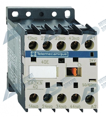 SE Auxiliary contactors Промежуточное реле 4НО, цепь управления 48В 50/60Гц, винтовой зажим