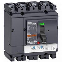 SE Compact NSX Силовой Автоматический выключатель 4P Iu=200А диапазон уставки тока расцепления: 1000А 100кА IP30