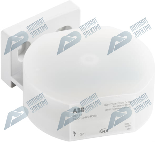 ABB TR/A1.1 GPS KNX приёмник времени и даты, датчик температуры и освещённости