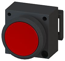 3SB3001-0AA21 ИСПОЛНИТЕЛЬНЫЙ ЭЛЕМЕНТ КНОПКА С ПОДСВЕТКОЙ ПЛОСКАЯ КРАСНАЯ