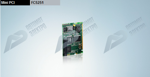Beckhoff. Интерфейсная плата DeviceNet Master PC, 1 канал, интерфейс мini-PCI, включая плату подключения с разъемом 5-контактным - FC5251-0000 Beckhoff