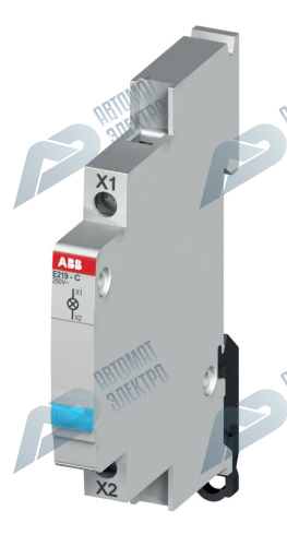 ABB E219-G48 Лампа индикационная голубая