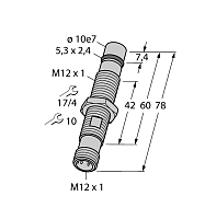 Индуктивный датчик TURCK BID1.5-G120-AP6-H1141
