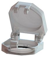 3SB1902-2AR ПРИНАДЛЕЖНОСТЬ ДЛЯ 3SB1 ВКЛЕИВАЕМАЯ КРЫШКА, ПРОЗРАЧНАЯ ДЛЯ КНОПКА 22MM СО СПЕЦ. ФРОНТАЛЬНЫМ КОЛЬЦОМ