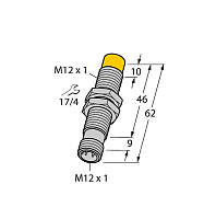 Индуктивный датчик TURCK NI5-M12-LIU-H1141