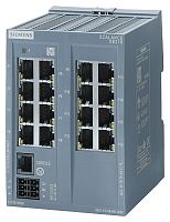 6GK5216-0BA00-2TB2 SCALANCE XB216 MANAGEABLE LAYER 2 IE-SWITCH, 16X 10/100 MBITS/S RJ45 PORTS, 1X CONSOLE PORT, DIAGNOSTICS LED REDUNDANT POWER SUPPLY TEMP. RANGE 0 UP TO +60 DGR C DIN-RAIL MOUNTING; Default-Ethernet/IP
