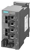 6GK5304-2BD00-2AA3 Управляемый промышленный коммутатор SCALANCE X304-2FE, 4  X 10/100/1000/Мбит с портами RJ45 и 2 X 100 Мбит SC оптич. портов . диагностика, рез. блок питания, PROFINET-IO