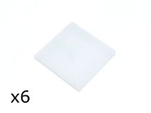 Фильтровальный коврик 85x85 мм (в комплекте 6 шт.) 181B5755