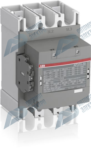 ABB Контактор AF370-30-11-34, катушка 250-500В AC/DC с интерфейсом для подключения к ПЛК
