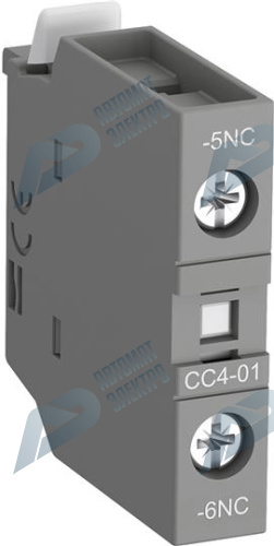 ABB CC4-01 Блок контактный доп (1НЗ с запаздыв) для конт AF09…AF96 реле NF22E…NF40E
