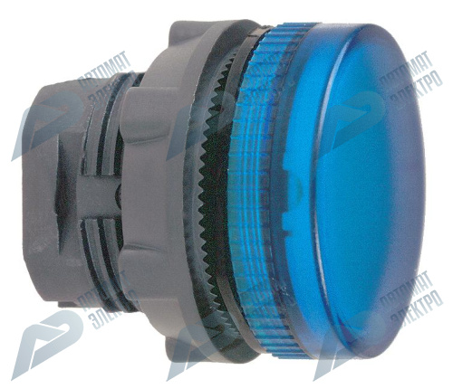 SE XB5 Головка сигнальной лампы 22мм синяя (ZB5AV063) фото 2