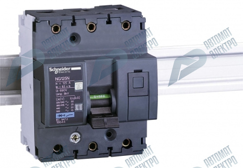 SE Acti 9 NG125N Автоматический выключатель 3P 100A (C) 25kA (4,5мод)