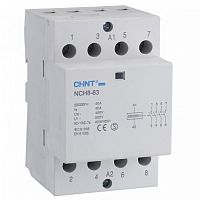 Контактор модульный NCH8-40/40 40А 4НО АС24В 50Гц (CHINT) 256098
