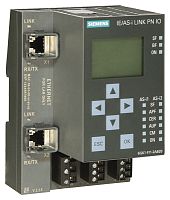 6GK1411-2AB20 SIMATIC NET, МОДУЛЬ СВЯЗИ E/AS-INTERFACE LINK PN IO, ДЛЯ ОРГАНИЗАЦИИ ОБМЕНА ДАННЫМИ МЕЖДУ СЕТЯМИ INDUSTRIAL ETHERNET/ AS-INTERFACE С ПРОФИЛЕМ МАСТЕРА M3,M4 В СООТВЕТСТВИИ С СПЕЦИФИКАЦИЕЙ AS-I V3.0 ДЛЯ ИНТЕГРАЦИИ В PROFINET IO, ДВОЙНОЙ МАСТЕР