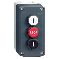 SE Кнопочный пост 3 кнопки с возвратом XALD326