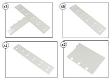 Комплект изоляторов шины постоянного тока 690 В 181B2434