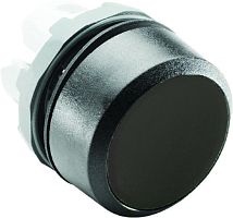 ABB MP1-10B Кнопка черная без подсветки без фикс. (корпус)