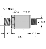 Датчик давления TURCK PT600R-2103-I2-H1143
