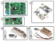Расширенный Комплект запасных частей FC302 мощностью 37 кВт T5 C3 132Z0012