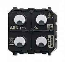 ABB SBA-F-2.1.PB.1-WL Датчик/активатор жалюзи 2/1-кан. free@home, беспроводной, Zenit