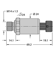 Датчик давления TURCK PT600R-2119-I2-MP11
