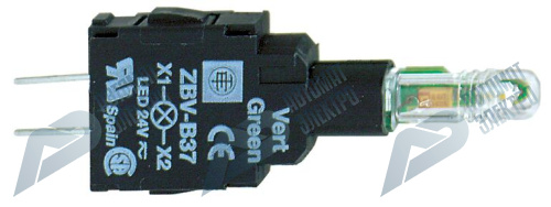 SE XB5 Светосигнальный блок (монтаж на печатную плату) 24В ZBVB17 фото 3