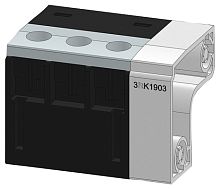 3RK1903-2AC00 SIMATIC DP, ET 200S, M65-PE/N-F: ОПЦИОНАЛЬНЫЙ МОДУЛЬ ШИРИНОЙ 65 ММ ДЛЯ УСТАНОВКИ НА ТЕРМ. МОДУЛИ TM-DS65S32-01 FS L И TM-RS130S32-01 FS L, С ТОРЦЕВЫМ УЧАСТКОМ ШИНЫ N/PE, C КЛЕММОЙ ДЛЯ ПОДКЛЮЧЕНИЯ К N/PE