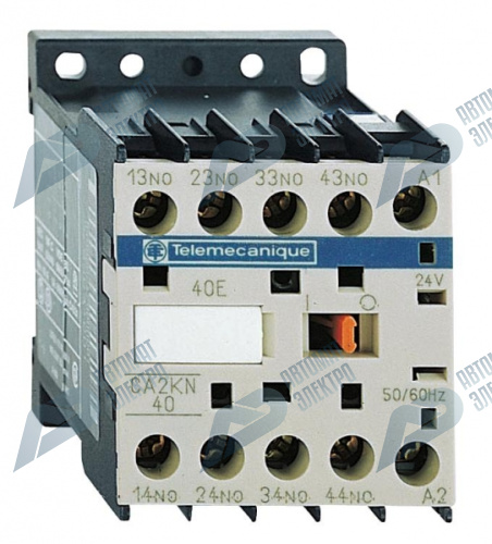 SE Auxiliary contactors Промежуточное реле 4НО, цепь управления 48В 50/60Гц, винтовой зажим фото 3