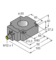 Кольцевой датчик TURCK BI50R-Q80-2LU-H1141/S950