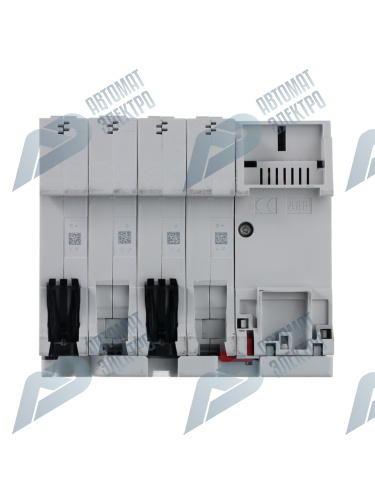 ABB Выключатель автоматический дифференциального тока 6мод. DS204 AC-C10/0,03 фото 4