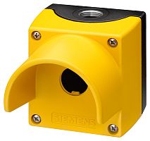 3SB3801-2AD3 ПУСТОЙ КОРПУС МЕТАЛЛ 1 КОМАНДНАЯ ТОЧКА ЖЕЛТАЯ КРЫШКА С ЗАЩИТНЫМ РУКАВОМ ДЛЯ МЕТРИЧЕСКОГО ЗАВИНЧИВАНИЯ