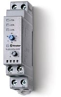 Finder Модуль управления, аналоговый сигнал 0…10В DC; питание 24В АC/DC; монтаж на рейку 35мм; ширина 17.5мм; степень защиты IP20; упаковка 1шт.
