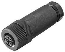 6GK1908-0DC10-6AA3 СИГНАЛЬНЫЙ КОНТАКТ M12 CABLE CONNECTOR PRO, РАЗЪЁМ ДЛЯ ПОДКЛЮЧЕНИЯ SCALANCE X208PRO К СИГН. КОНТАКТАМ, С ИНСТРУКЦИЕЙ ПО МОНТАЖУ, 5-ПОЛЮСНЫЙ, B-CODED, 3 ШТ.