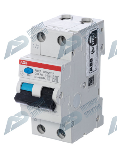 ABB Выключатель автоматический дифференциального тока тока DSH201R C16 AC30