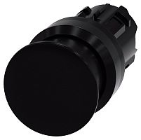 3SU1000-1AD10-0AA0-ZY12 АКТУАТОР ГРИБОВИДНОЙ КНОПКИ, 22MM, КРУГЛ., ПЛАСТИК, КНОПКА ЧЁРНАЯ, 30MM, БЕЗ ФИКСАЦИИ, С ГРАВИРОВКОЙ ЛАЗЕРОМ, НИЖНИЙ РЕГИСТР