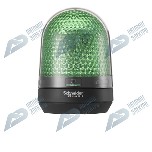 SE Световой маяк зеленый LED D100мм 100 - 230VAC XVR3M03