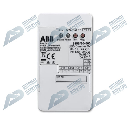 ABB EIB 6155/30-500 KNX LED-диммер, 4-канальный, без блока питания
