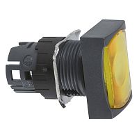 SE Кнопка удлиненная прямоугольная с подсветкой желтая ZB6DW5