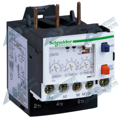 SE Contactors D Thermal relay D Электронное реле перегрузки 0,3A…1,5A, 24В AC DC