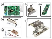 FC202 Adv.Запасной привод PKG w. s. stop 45kW T4C1 132Z0207