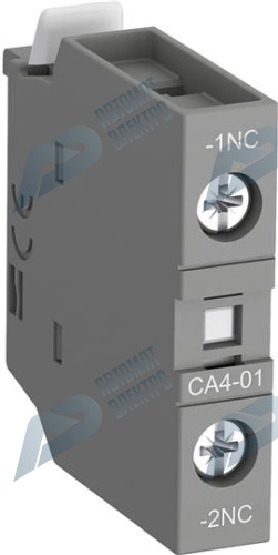 ABB Контакт CA4-01 (1НЗ) фронтальный для контакторов AF09…AF96 реле NF22E…NF40E
