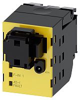 3SU1400-1EA10-4AA0 AS-INTERFACE МОДУЛЬ, 2ВХОДА БЕЗОПАСНОСТИ (SAFETY), ЧЁРНЫЙ/ЖЁЛТЫЙ, ПОДКЛЮЧЕНИЕ МЕТОДОМ ПРОКОЛА ИЗОЛЯЦИИ, ДЛЯ МОНТАЖА НА ДЕРЖАТЕЛЕ АКТУАТОРА