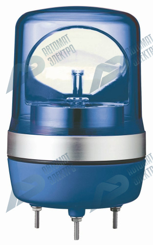 SE Лампа маячок вращающийся синяя 24В AC/DC 106мм фото 4