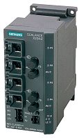 6GK5204-2BB10-2AA3 SIMATIC NET, SCALANCE X204-2, УПРАВЛЯЕМЫЙ IE КОММУТАТОР, 4 X 10/100МБИТ/С RJ45 ПОРТА, 2 X 100МБИТ/С МУЛЬТИМОДОВЫХ BFOC, СВЕТОДИОДНАЯ ДИАГНОСТИКА, СИГНАЛЬНЫЙ КОНТАКТ ОШИБКИ С КНОПКОЙ НАСТРОЙКИ, РЕЗЕРВИРОВАННОЕ ПИТАНИЕ, PROFINET-IO УСТРОЙ