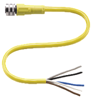 Соединительный кабель Pepperl Fuchs V15-G-YE2M-PVC