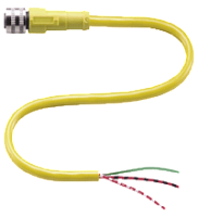 Соединительный кабель Pepperl Fuchs V12-G-YE5M-PUR-H/S