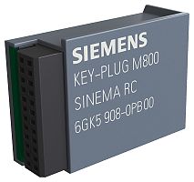 6GK5908-0PB00 KEY-PLUG SINEMA RC, REPLACEABLE MED. FOR ACTIVATING THE CONNECTION TO SINEMA REMOTE CONNECT FOR S615 AND SCALANCE M874-X AND M876-X FOR SIMPLE DEVICE EXCHANGE IN CASE OF FAILURE AND FOR STORAGE OF CONFIGURATION DATA